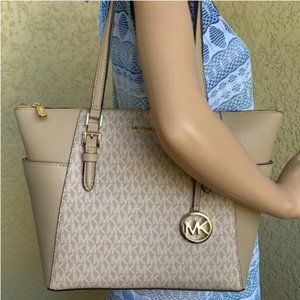 Michael Kors Charlotte Large Top Zip Tote